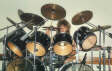 Christoph Peter an den Drums